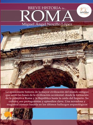 cover image of Breve historia de Roma